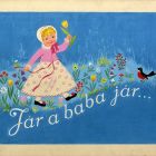 Terv - Jár a baba jár c. mesekönyv illusztrációi