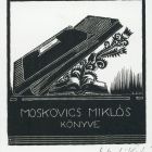 Ex libris - Moskovics Miklós könyve