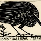 Ex libris - Galambos Ferenc