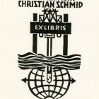 Ex libris - Dr. Mont. Christian Schmid