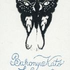 Ex libris - Bakonyi Kató könyve