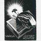 Ex libris - Varga József könyve