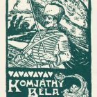 Ex libris - Komjáthy Béla könyvtárából