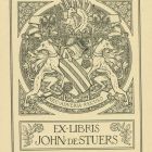 Ex libris - John de Stuers