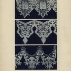 Mintalap - varrott csipkék