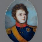 Miniatűr képmás - Karl Ludwig Friedrich badeni nagyherceg