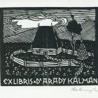 Ex libris - dr. Arady Kálmán