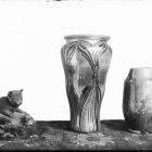 Üvegnegatív - díszedények,, tulajdonos: Iparművészeti Múzeum és Fadrusz Jánosné