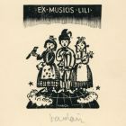 Ex libris - Ex musicis Lili