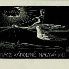 Ex libris - Rácz Károlyné Nagyvárad