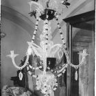 Üvegnegatív - csillár, üveg .18 .század eleje, Bártfa, Múzeum