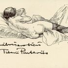 Ex libris - Eroticis Tiberii Pinterits