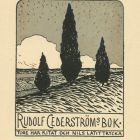 Ex libris - Rudolf Cederström