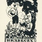 Ex libris - Hrabéczy család könyvtárából