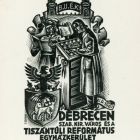 Alkalmi grafika - BÚÉK 1940 Debrecen Tiszántúli Református Egyházkerület Könyvnyomda vállalata