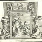 Grafika - Annibale Carraccinak a római Farnese palotában lévő festménye