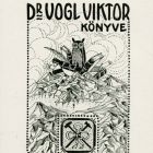 Ex libris - Dr. Vogl Viktor