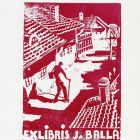 Ex libris - J. Balla