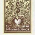 Ex libris - Dr. Magyar Simon