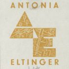 Ex libris - Antonia Eltinger