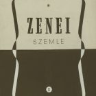 Terv - címlap a  Zenei Szemle számára