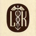 Terv - monogram: L.K.