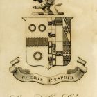 Ex libris - George Henry Cherry címeres