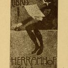 Ex libris - Herramhof János könyve