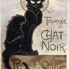 Terv - Tournée du Chat Noir de Rodolphe Salis, plakát