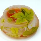 Doboz fedéllel - komlólevelekkel