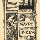 Ex libris - Maude Burton