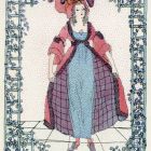 Képeslap - Wiener Werkstätte sorozat