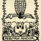 Ex libris - Kelemen Andor