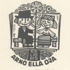 Ex libris - Arno Ella Oja