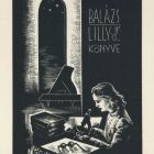 Ex libris - Balázs Lilly dr könyve