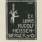 Ex libris - Rudolf Heissenberger