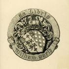 Ex libris - William Garth címeres