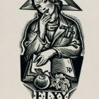 Ex libris - E .L .X .Y.