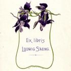 Ex libris - Ludwig Saeng