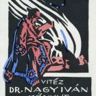 Ex libris - vitéz Dr. Nagy Iván könyve