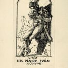 Ex libris - vitéz dr. Nagy Iván