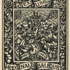 Ex libris - Reginald Balfour