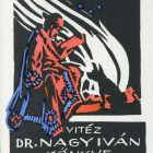 Ex libris - vitéz Dr. Nagy Iván könyve