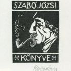 Ex libris - Szabó Józsi könyve