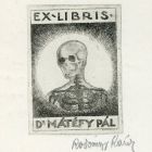 Ex libris - Dr. Mátéfy Pál