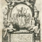 Ex libris - Joannes Christophorus Liber baro ab Öldt Dominus in Gözendorff et Helffenberg S .C .M .Camerarius Excelsi Regiminis inferioris Austriae Consilarius Regens