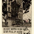 Ex libris - Marie Hackfeld