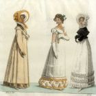 Divatkép - három nő különböző ruhákban, melléklet,Modern Zeitung