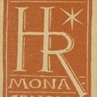 Ex libris - H R Mona Gensis