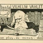 Ex libris - Wilhelm Vahlström